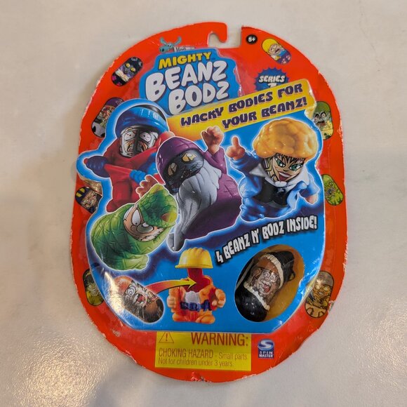 NIB Mighty Beanz Bodz Series #1 4 Beanz & Bodz Classic Series 2004 - Picture 1 of 6